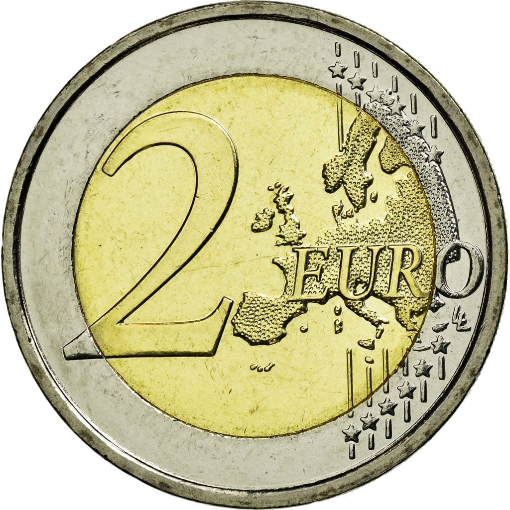 Belgio, 2 Euro, Louis Braille, 200th Anniversary of Birth, 2009, SPL-