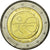 Slovenia, 2 Euro, European Monetary Union, 10th Anniversary, 2009, AU(55-58)
