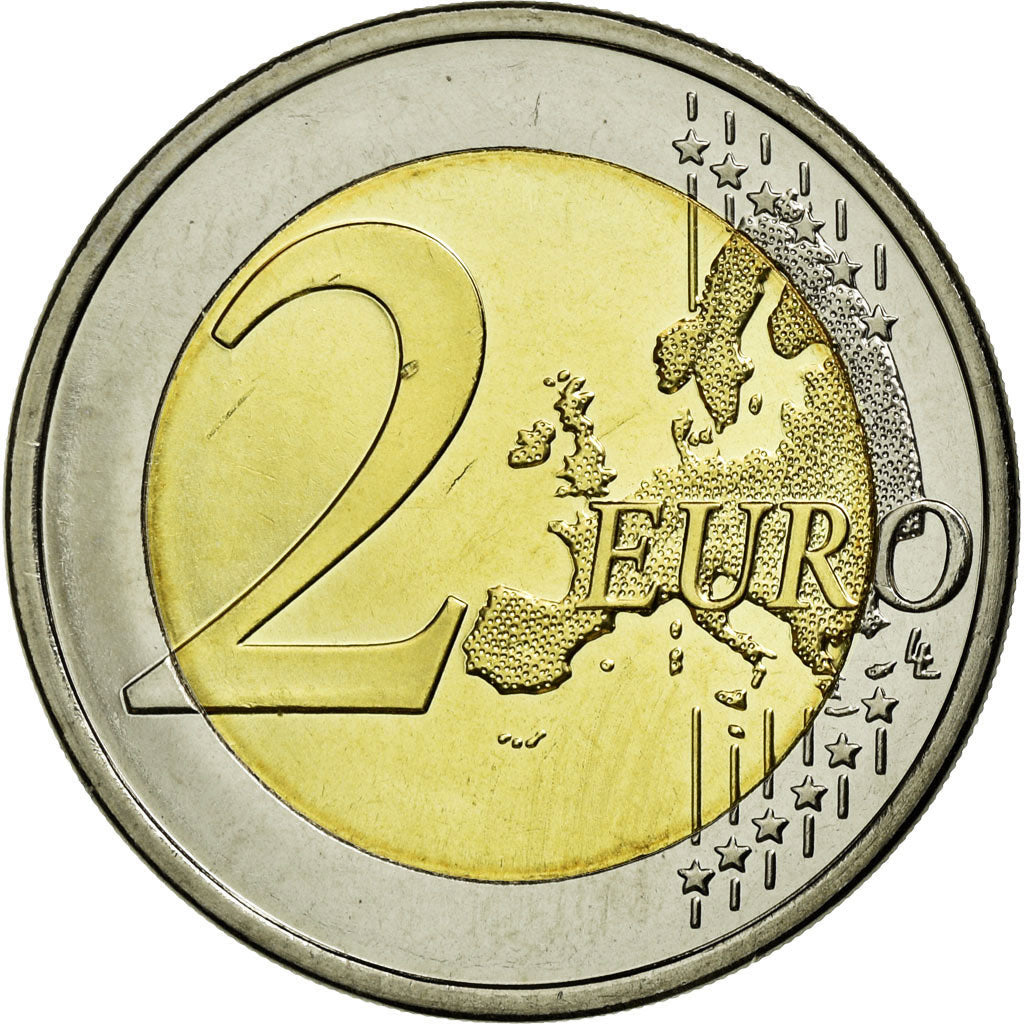 Slovenia, 2 Euro, Ljubljana Botanical Gardens, 200th Anniversary, 2010