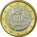 San Marino, Euro, 2009, AU(55-58), Bi-Metallic, KM:485