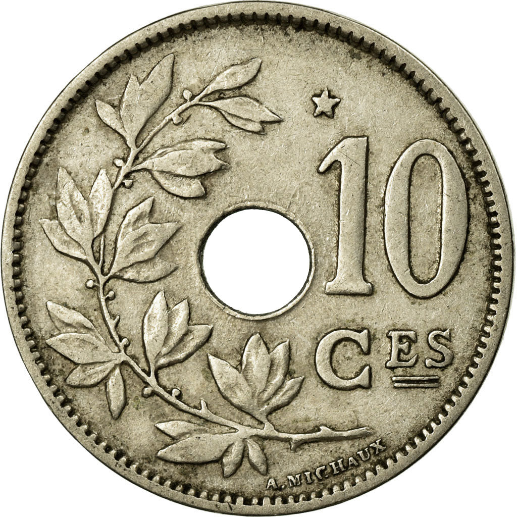 Coin, Belgium, 10 Centimes, 1931, EF(40-45), Nickel-brass, KM:95.1