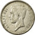 Moneda, Bélgica, 5 Francs, 5 Frank, 1933, BC+, Níquel, KM:97.1