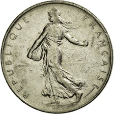 Coin, France, Semeuse, Franc, 1972, Paris, EF(40-45), Nickel, KM:925.1