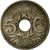 Münze, Frankreich, Lindauer, 5 Centimes, 1922, S+, Copper-nickel, KM:875