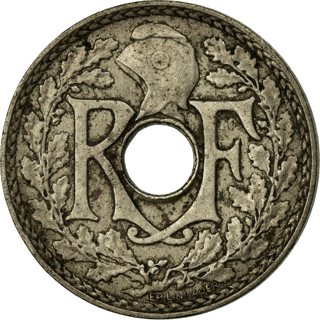 Moneta, Francia, Lindauer, 5 Centimes, 1932, Paris, MB+, Rame-nichel, KM:875