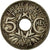 Moneta, Francja, Lindauer, 5 Centimes, 1934, Paris, VF(30-35), Miedź-Nikiel