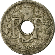 Moeda, França, Lindauer, 5 Centimes, 1920, Paris, VF(20-25), Cobre-níquel
