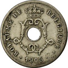 Coin, Belgium, 10 Centimes, 1905, VF(30-35), Copper-nickel, KM:52