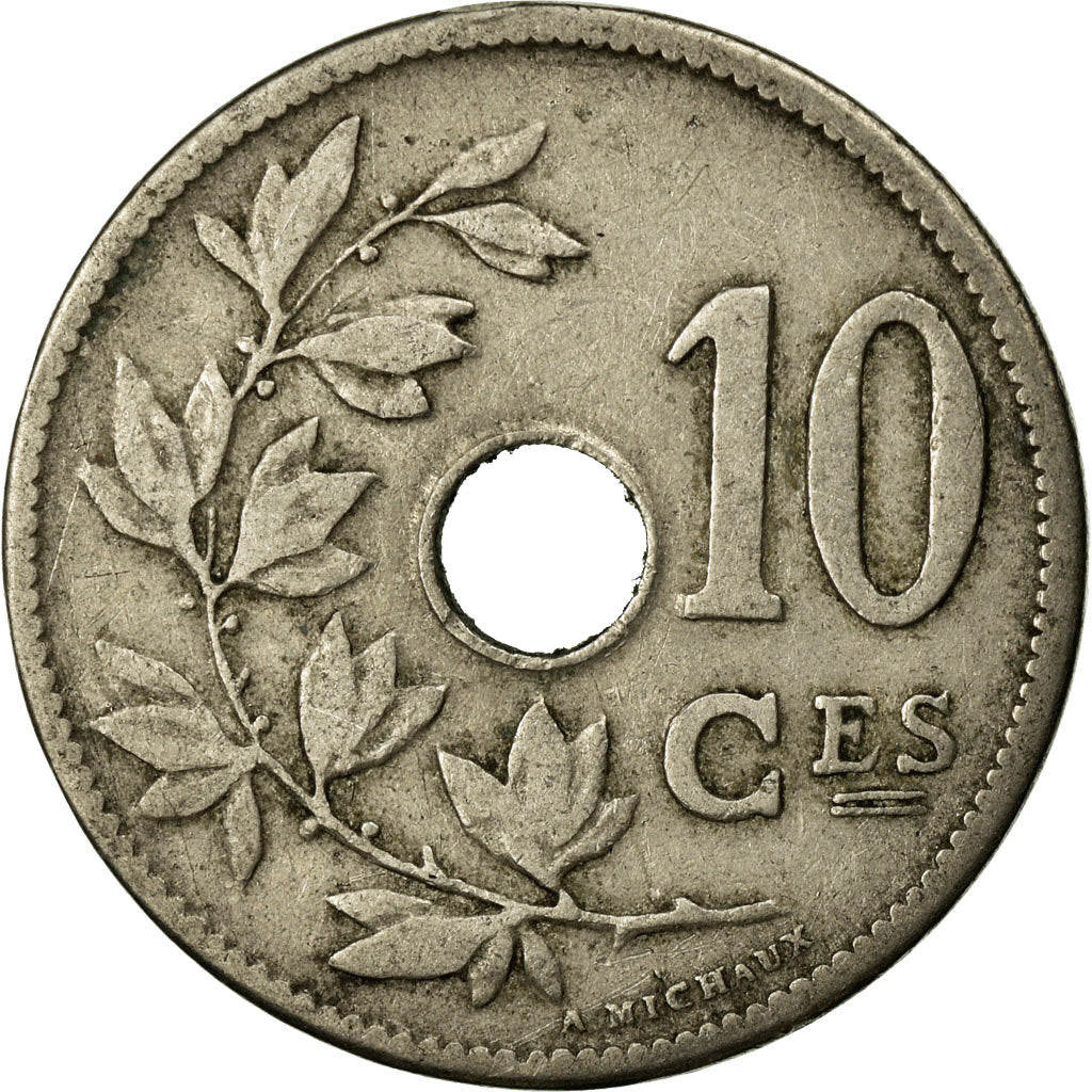Coin, Belgium, 10 Centimes, 1905, VF(30-35), Copper-nickel, KM:52