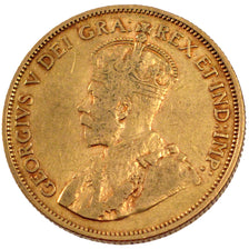 CANADA, 10 Dollars, 1912, Royal Canadian Mint, KM #27, EF(40-45), Gold, 26.92,..