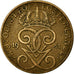 Coin, Sweden, Gustaf V, 2 Öre, 1941, VF(20-25), Bronze, KM:778