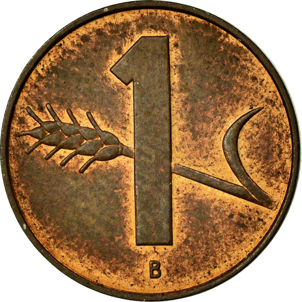 Coin, Switzerland, Rappen, 1962, Bern, VF(30-35), Bronze, KM:46