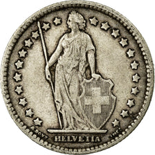 Coin, Switzerland, Franc, 1887, Bern, VF(20-25), Silver, KM:24