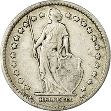 Coin, Switzerland, Franc, 1901, Bern, VF(20-25), Silver, KM:24