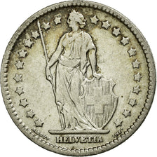 Moneta, Svizzera, Franc, 1907, Bern, BB, Argento, KM:24