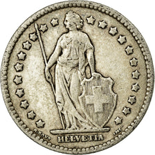 Coin, Switzerland, Franc, 1912, Bern, VF(20-25), Silver, KM:24