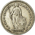 Coin, Switzerland, Franc, 1912, Bern, VF(20-25), Silver, KM:24