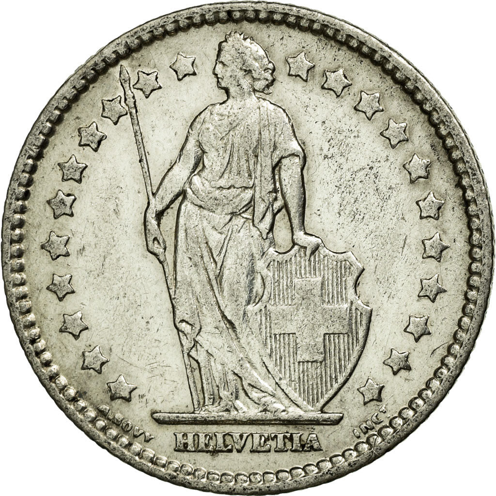 Monnaie, Suisse, Franc, 1913, Bern, TTB, Argent, KM:24