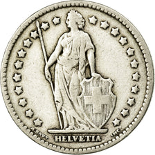 Coin, Switzerland, Franc, 1916, Bern, VF(20-25), Silver, KM:24
