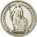 Coin, Switzerland, Franc, 1916, Bern, VF(20-25), Silver, KM:24