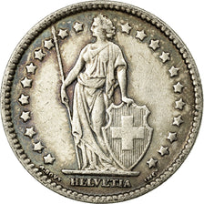 Coin, Switzerland, Franc, 1914, Bern, EF(40-45), Silver, KM:24