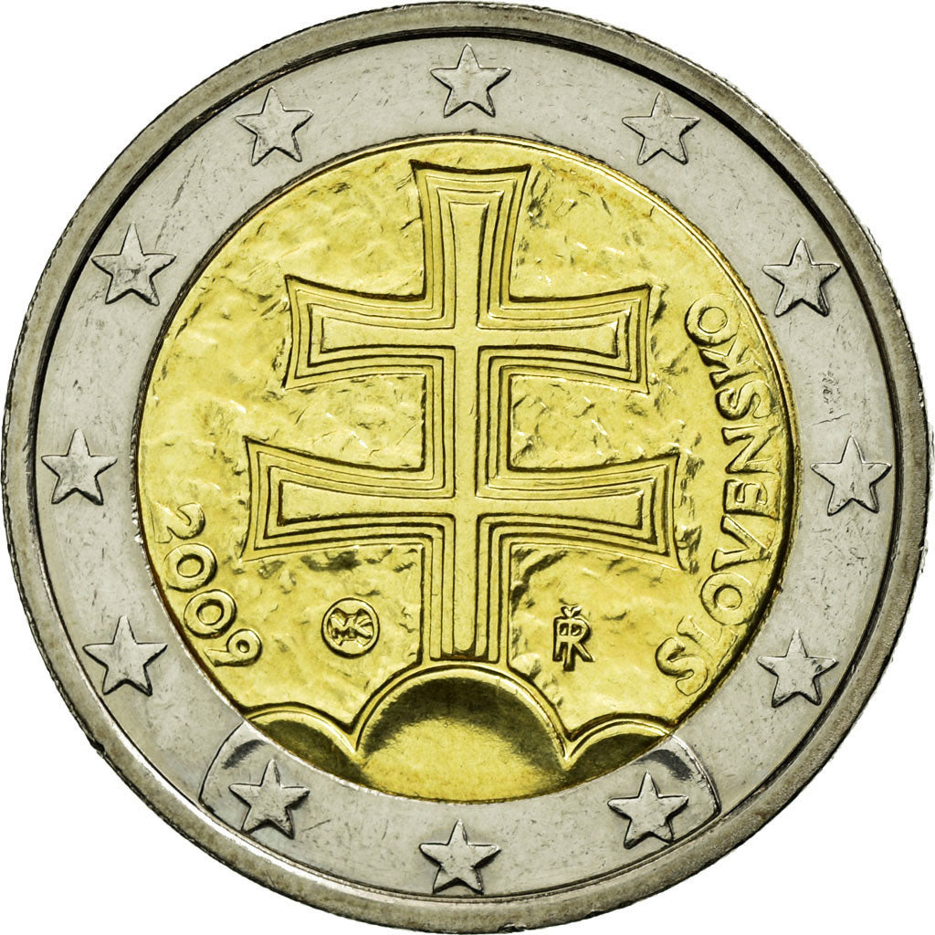 Slovakia, 2 Euro, 2009, AU(55-58), Bi-Metallic, KM:102