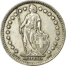 Coin, Switzerland, Franc, 1955, Bern, EF(40-45), Silver, KM:24
