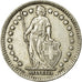 Coin, Switzerland, Franc, 1955, Bern, EF(40-45), Silver, KM:24