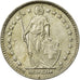 Coin, Switzerland, Franc, 1963, Bern, EF(40-45), Silver, KM:24