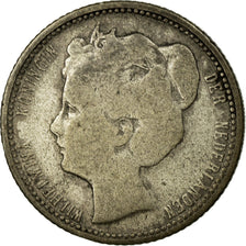 Coin, Netherlands, Wilhelmina I, 25 Cents, 1906, F(12-15), Silver, KM:120.2