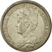 Coin, Netherlands, Wilhelmina I, 25 Cents, 1914, EF(40-45), Silver, KM:146