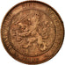 Moneta, Paesi Bassi, Wilhelmina I, 2-1/2 Cent, 1906, MB+, Bronzo, KM:134