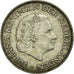 Munten, Nederland, Juliana, 2-1/2 Gulden, 1962, ZF, Zilver, KM:185