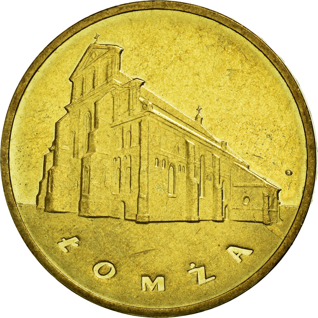 Moeda, Polónia, LOMZA, 2 Zlote, 2007, Warsaw, EF(40-45), Latão, KM:616
