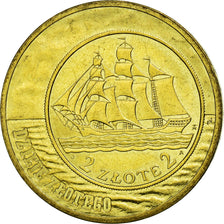 Coin, Poland, 2 Zlote, 2005, Warsaw, VF(30-35), Brass, KM:521