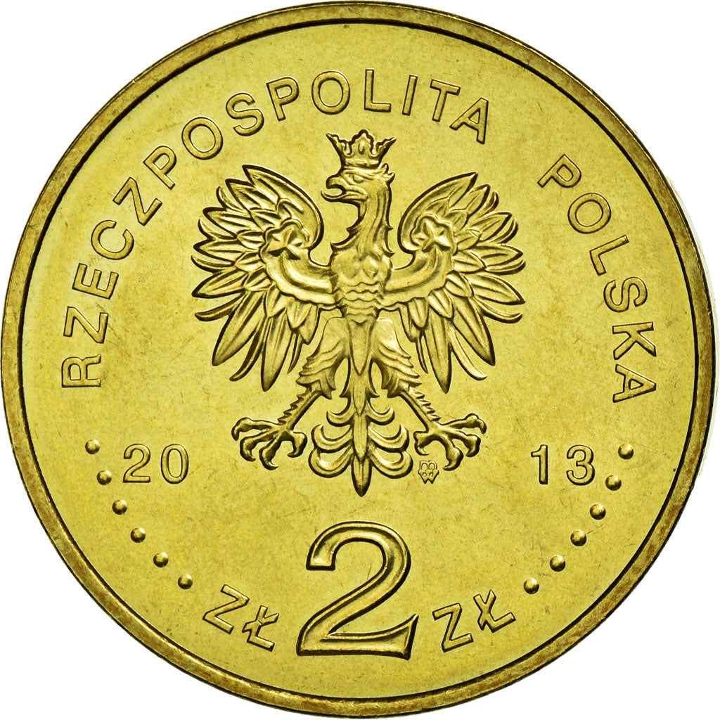 Moneda, Polonia, 200th Anniversary of the Birth of Hipolit Cegielski, 2 Zlotych