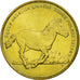Moneda, Polonia, konik horse, 2 Zlote, 2014, Warsaw, MBC, Latón