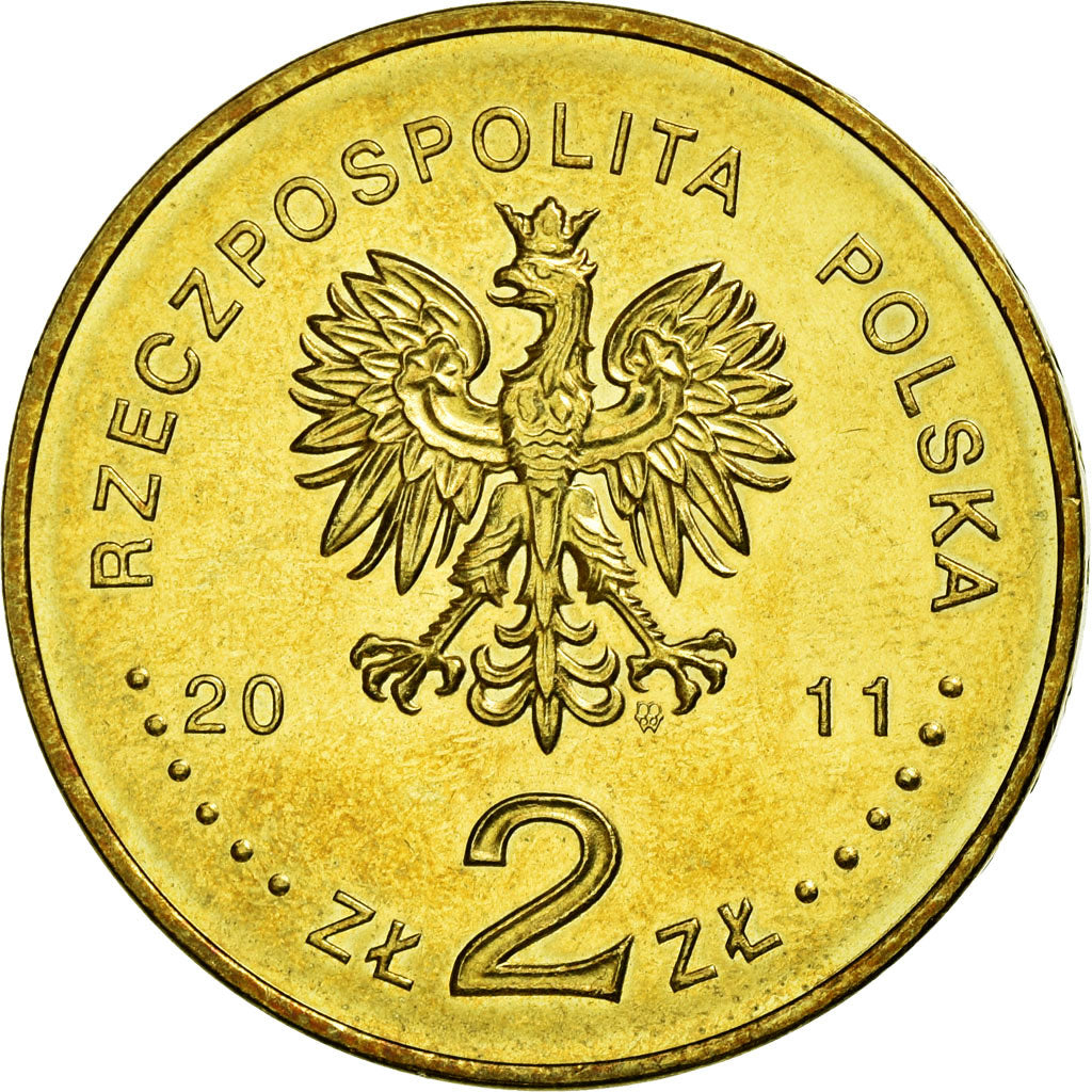 Moeda, Polónia, Jeremi Przybora and Jerzy Wasowski, 2 Zlote, 2011, Warsaw