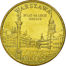 Munten, Polen, City of Warsaw, 2 Zlote, 2010, Warsaw, ZF+, Tin, KM:751