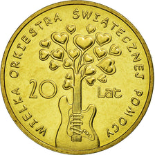 Coin, Poland, Christmas Charity Orchestra, 20th Anniversary, 2 Zlote, 2012