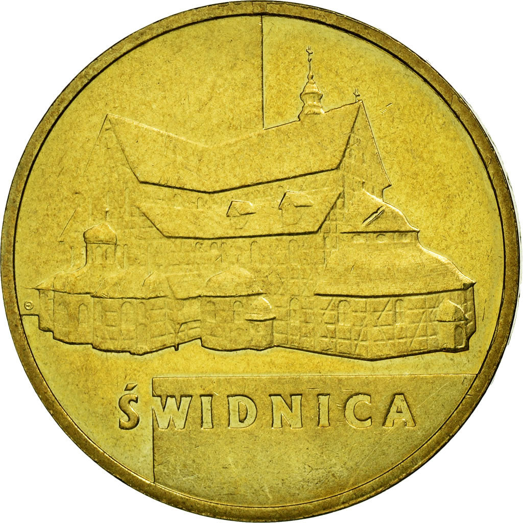 Moneda, Polonia, SWIDNICA, 2 Zlote, 2007, Warsaw, MBC, Latón, KM:621