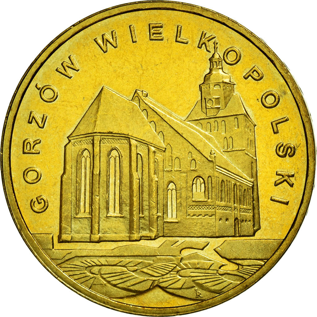 Moneda, Polonia, GORZ, 2 Zlote, 2007, Warsaw, MBC, Latón, KM:623