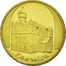 Coin, Poland, TARNOW, 2 Zlote, 2007, Warsaw, VF(30-35), Brass, KM:625