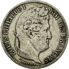 Coin, France, Louis-Philippe, 5 Francs, 1831, Rouen, VF(20-25), Silver