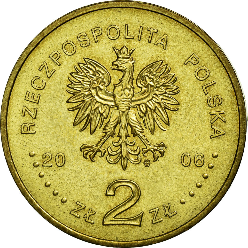 Moneda, Polonia, MISTRZOSTWA SWIATA W PItCE NOZNEJ NIEMCY - FIFA, 2 Zlote, 2006
