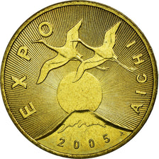 Coin, Poland, Japan's Aichi Expo, 2 Zlote, 2005, Warsaw, EF(40-45), Brass