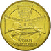 Münze, Polen, 60th Anniversary of WWII, 2 Zlote, 2005, Warsaw, SS, Messing