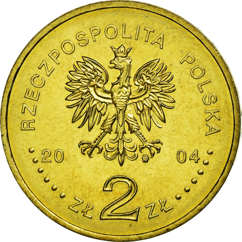 Coin, Poland, Warsaw Uprising 60th Anniversary, 2 Zlote, 2004, Warsaw