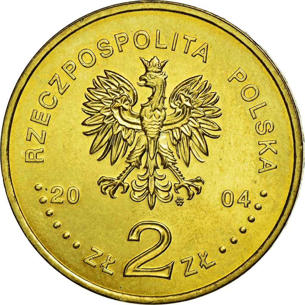 Moneda, Polonia, Gen. Stanislaw F. Sosabowski, 2 Zlote, 2004, Warsaw, MBC+