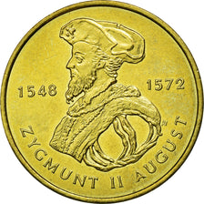 Münze, Polen, Zygmunt II, 2 Zlote, 1996, Warsaw, VZ, Messing, KM:306
